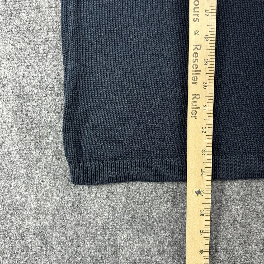 Banana Republic Sweater‎ Vest Mens Large Blue Crew Neck Knit Sleeveless Pullover